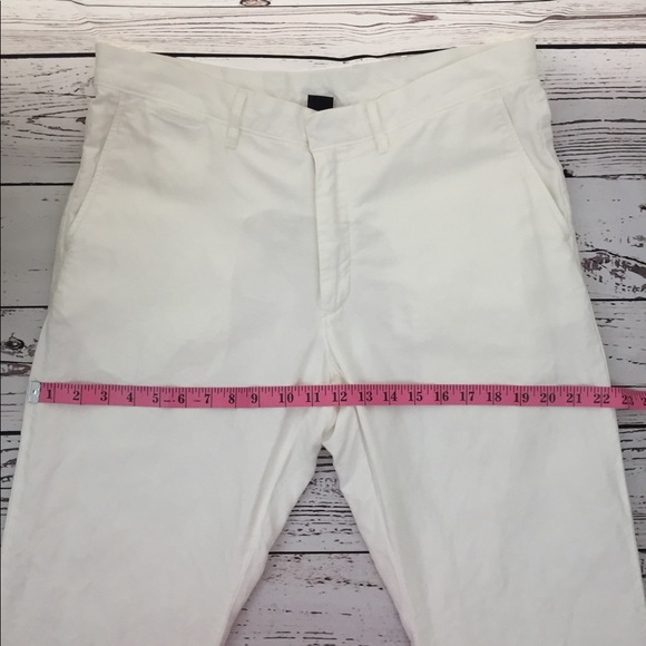 J.CREW Classic Fit Linen Cotton Pants Size 32W30L - Picture 3 of 8